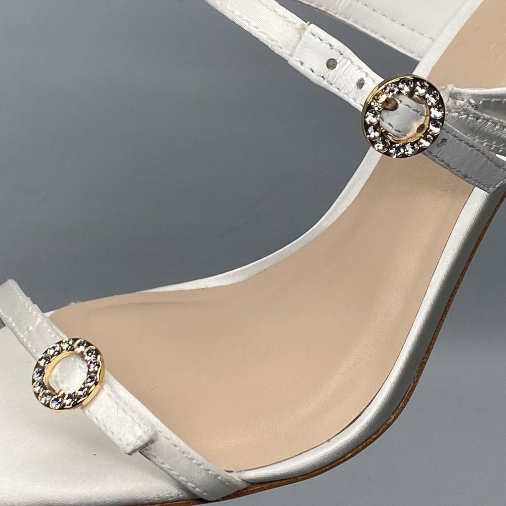 Cinq à SeptCeleste 100MM Satin High-Heel Sandals size 38 - Picture 8 of 16